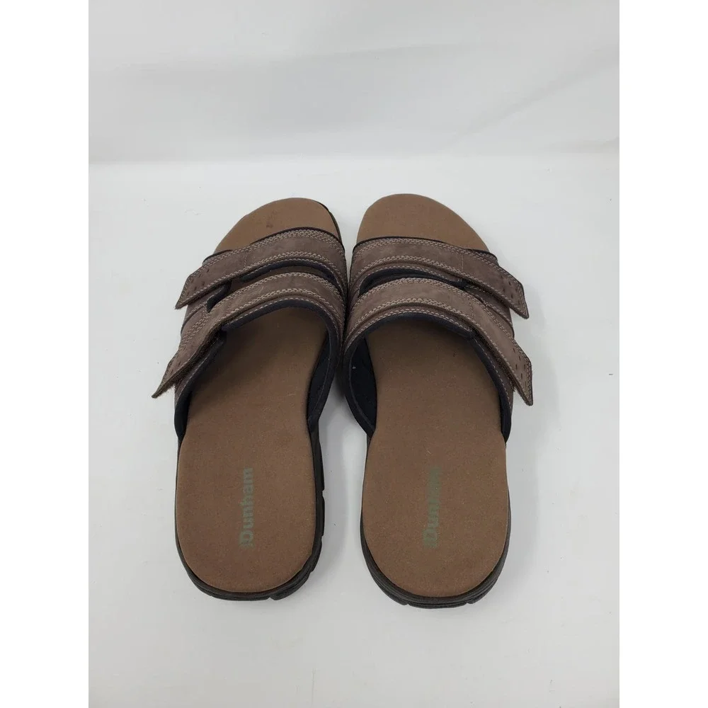 Dunham Men's Newport Slide Sandals CH0485 Size 13 Brown